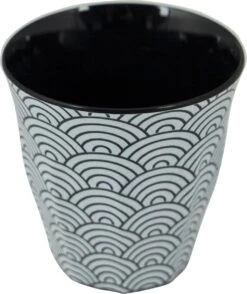 Bo-Camp Servies - Mix & Match - 16 Delig - Zwart/Wit -Buitenkampeer Winkel 1008x1200 1