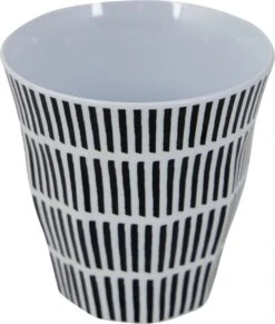 Bo-Camp Servies - Mix & Match - 16 Delig - Zwart/Wit -Buitenkampeer Winkel 1018x1200 2