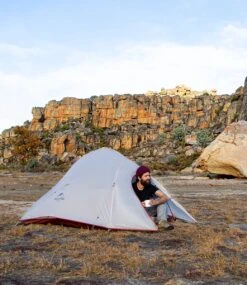 Cloud Up 3 Upgraded - Naturehike® - Tent 3 Persoons - Lichtgewicht Tent - Incl. Grondzeil - 20D 4000MM - Outdoor Kampeertent - Waterdicht - Hiking & Wandelen -Buitenkampeer Winkel 1040x1200 1