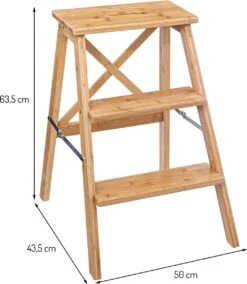 Merkloos Eazy Living Bamboe Opstapje Gautier -Buitenkampeer Winkel 1045x1200