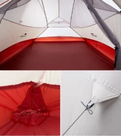 Cloud Up 3 Upgraded - Naturehike® - Tent 3 Persoons - Lichtgewicht Tent - Incl. Grondzeil - 20D 4000MM - Outdoor Kampeertent - Waterdicht - Hiking & Wandelen -Buitenkampeer Winkel 1068x1200