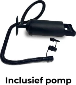 Deryan Cocoon Pop Up Tent - Slaapzak - Luchtbed - Luchtpomp - 4 Persoons - Zilver -Buitenkampeer Winkel 1074x1200 2