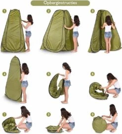 NordFalk Douchetent Pop-up 190 Cm - Camping Douche - Omkleedtent - Incl. Tentharingen En Draagtas - Groen 11 NordFalk Douchetent Pop-up 190 Cm - Camping Douche - Omkleedtent - Incl. Tentharingen En Draagtas - Groen -Buitenkampeer Winkel 1098x1200