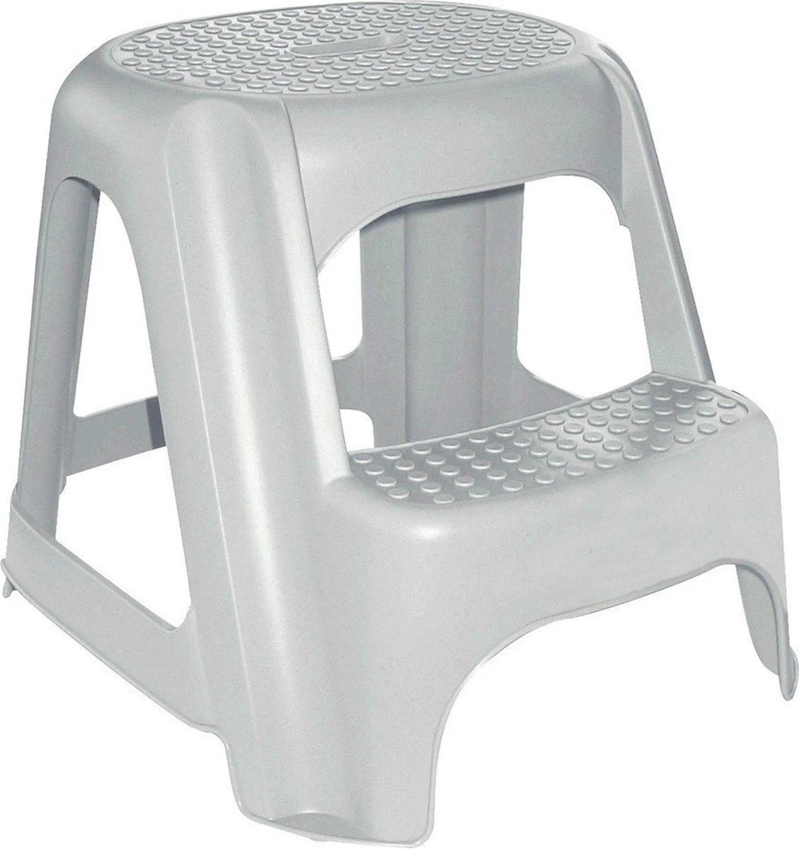 Curver One Step Opstapje Krukje - Lichtgrijs 1 Curver One Step Opstapje Krukje - Lichtgrijs