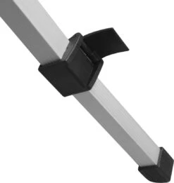 Campart Campingtafel XL TA-0806 - Opvouwbaar, Lichtgewicht En Met Verstelbare Poten - Kampeertafel Inklapbaar Inclusief Opbergtas - 140 X 80 X 70 Cm - Wit -Buitenkampeer Winkel 1137x1200