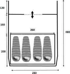 Redwood Zephyr 280 PO - Tent 4-persoons - Tunnel Tent - Grijs 14 Redwood Zephyr 280 PO - Tent 4-persoons - Tunnel Tent - Grijs -Buitenkampeer Winkel 1140x1200