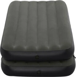 Bestway 3-in-1 Luchtbed - Connect - Zwart - 188x99cm - PVC/Polyester - Single, Double Single En Twin Opblaasbed - Tritech Materiaal - I-Beam Constructie -Buitenkampeer Winkel 1187x1200 4