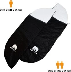 Deryan Cocoon Pop Up Tent - Slaapzak - Luchtbed - Luchtpomp - 4 Persoons - Zilver -Buitenkampeer Winkel 1189x1200 5