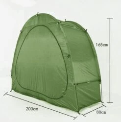 Merkloos Fietstent, Beschermhoes Fietsenschuur, Tent Voor Camping In De Open Lucht-groen 200*80*165CM -Buitenkampeer Winkel 1191x1200 4