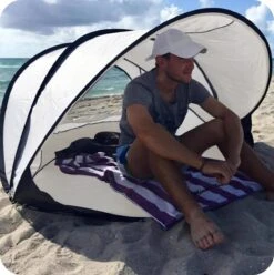 Deryan Luxe Pop Up Strandtent XXL - Anti-UV 50+ - Cream 18 Deryan Luxe Pop Up Strandtent XXL - Anti-UV 50+ - Cream -Buitenkampeer Winkel 1196x1200 9