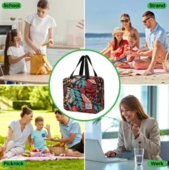 Brisby 4 Laags Geïsoleerde Koeltas - Lunchtas 4 Liter - Jungle -Buitenkampeer Winkel 1197x1200 2