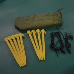 FisherPro Karpertent Met Stormcover – Vistent – Tent - Bescherming Tegen Zon En Wind – 100% Waterdichte Stormhoes – Met Handige Meeneemtas – Ook Geschikt Als Strandtent Of Festivaltent – Extra Veiligheid En Warmte Door Stormcover -Buitenkampeer Winkel 1198x1200 11