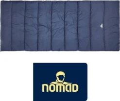 NOMAD® Brisbane Slaapzak | 205x80cm Blauw | Lichtgewicht & Kwalitatief | Dekenmodel Slaapzak | Incl Hoes -Buitenkampeer Winkel 1200x1010 3