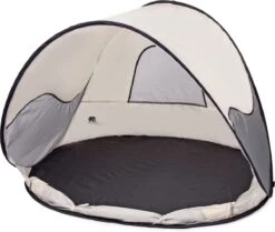 Deryan Luxe Pop Up Strandtent - Anti-UV 50+ - Cream -Buitenkampeer Winkel 1200x1015 4