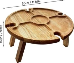 Merkloos Opvouwbare Draagbare Picknicktafel, Outdoor Opvouwbare Lichtgewicht Kampeertafel 30,5 Cm Kleine Houten Wijnpicknicktafel Voor Feest, Strand, Tuin, Camping, Barbecue, Reizen 7 Merkloos Opvouwbare Draagbare Picknicktafel, Outdoor Opvouwbare Lichtgewicht Kampeertafel 30,5 Cm Kleine Houten Wijnpicknicktafel Voor Feest, Strand, Tuin, Camping, Barbecue, Reizen -Buitenkampeer Winkel 1200x1027