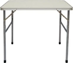 Alu Campingtafel 70x55cm - Inklapbbar Kampeertafel - Picknicktafel Licht Vouwtafel Klaptafel Grijs -Buitenkampeer Winkel 1200x1041