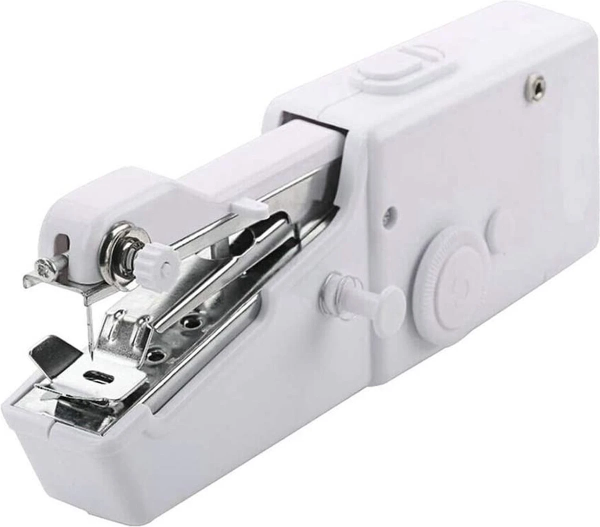 Borvat® | Elektrische Mini Handnaaimachine | Repareren Van Kleding Scheuren Of Gaten | Compact Voor Reizen Of Vakantie | Draadloze Hand Naaimachine Op Batterijen 9 Borvat® | Elektrische Mini Handnaaimachine | Repareren Van Kleding Scheuren Of Gaten | Compact Voor Reizen Of Vakantie | Draadloze Hand Naaimachine Op Batterijen - Afbeelding 9