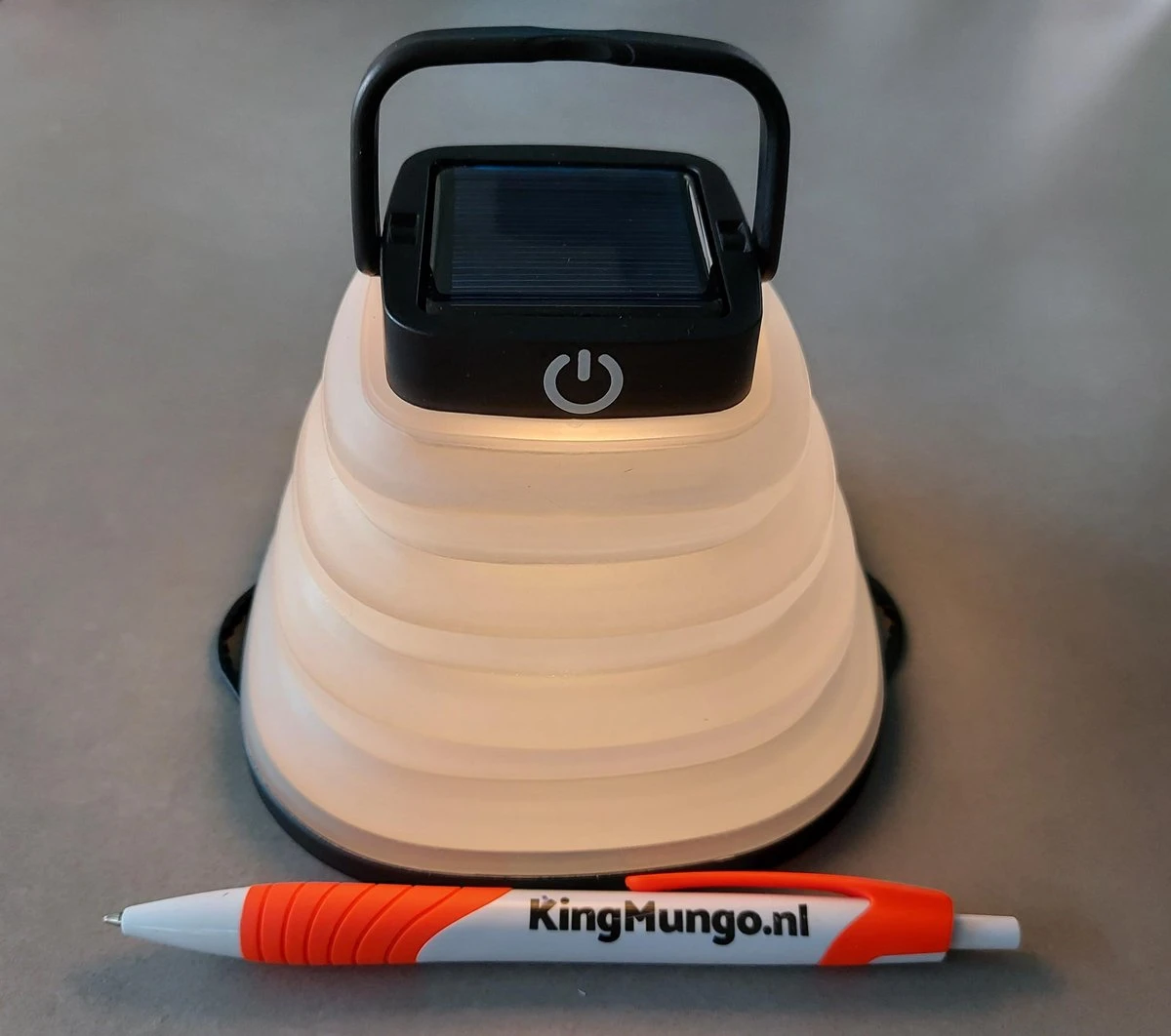 Solar Led Camping Lamp - Tent Verlichting Oplaadbaar - Solar Lantaarn Tafellamp Opvouwbare Campinglamp - King Mungo 8 Solar Led Camping Lamp - Tent Verlichting Oplaadbaar - Solar Lantaarn Tafellamp Opvouwbare Campinglamp - King Mungo - Afbeelding 8