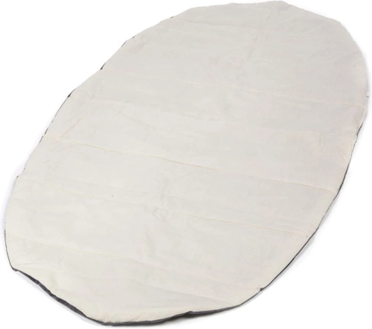 DERYAN Slaapmat Baby Luxe Katoen Crèmekleurig 1 DERYAN Slaapmat Baby Luxe Katoen Crèmekleurig