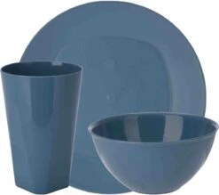 Serviesset 24-delig - Kunststof - Petrol - 8 Personen -Buitenkampeer Winkel 1200x1066 2