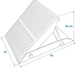Merkloos Wielkeg - Inklapbaar - Met Reflectoren - 1000 Kg 8 Merkloos Wielkeg - Inklapbaar - Met Reflectoren - 1000 Kg -Buitenkampeer Winkel 1200x1067 1