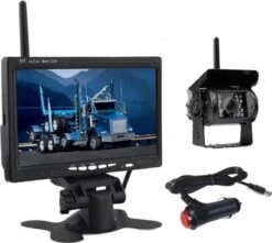 BrandWay Draadloze Auto Achteruitrijcamera Set Met Nachtzicht En 7 Inch Scherm - Achteruitrij Camera Draadloos Voor Auto / Camper / Caravan / Vrachtwagen / Landbouw -Buitenkampeer Winkel 1200x1074 1