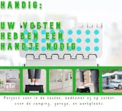 Splendole Opstapje Inklapbaar Caravanopstapje - Opvouwbaar - 100 Kg - Grijze Krukje 11 Splendole Opstapje Inklapbaar Caravanopstapje - Opvouwbaar - 100 Kg - Grijze Krukje -Buitenkampeer Winkel 1200x1094 7