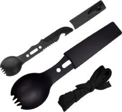 Lynnz® Spork 7 In 1 - Camping Bestek - Campingbestek - Campingservies - Reisbestek - Bestek To Go - Jachtmes - Rambomes -Buitenkampeer Winkel 1200x1104 3
