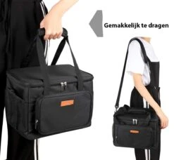Lunchtas - Koeltas Voor Dames En Heren - Cool Bag - 4 Laags Geïsoleerde Koeltas - Kleine Cooler - Lunch Box - Lunchtas 15 Liter- Zwart 13 Lunchtas - Koeltas Voor Dames En Heren - Cool Bag - 4 Laags Geïsoleerde Koeltas - Kleine Cooler - Lunch Box - Lunchtas 15 Liter- Zwart -Buitenkampeer Winkel 1200x1107 3