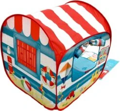 Pop-Up Strandtent: Beach Hut - Speeltent -Buitenkampeer Winkel 1200x1112