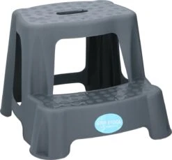 Opstapkruk - Donker Grijs