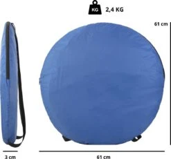 Dutch Mountains Pop-up Omkleedtent -190 X120cm Draagbare Douchetent - Prive-kamer - Multitent -Buitenkampeer Winkel 1200x1115 2