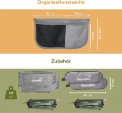 Skandika Campingstoel Compact SET – Campingstoelen – Campingstoel Tot 150 Kg Belastbaar - Kampeerstoel, Visstoel, Kleine Pakmaat, Opvouwbaar, Stabiel, Licht, Comfortabel Gepolsterd – Draagtas Meegeleverd – Vouwstoel – Kampeermeubelen – Grijs 13 Skandika Campingstoel Compact SET – Campingstoelen – Campingstoel Tot 150 Kg Belastbaar - Kampeerstoel, Visstoel, Kleine Pakmaat, Opvouwbaar, Stabiel, Licht, Comfortabel Gepolsterd – Draagtas Meegeleverd – Vouwstoel – Kampeermeubelen – Grijs -Buitenkampeer Winkel 1200x1117 2