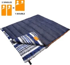 Dutch Mountains Slaapzak Goeree XL - Extra Groot 220x90cm - Katoenen Binnenkant - Aanritsbaar - Tochtstrip En Compressiehoes -Buitenkampeer Winkel 1200x1118 2