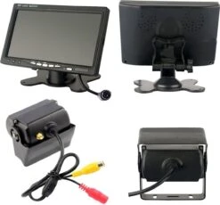 Strex Achteruitrijcamera Set Bedraad Met 2 Camera's (tegelijk Bekijken) - 7" Scherm - 18LED Nachtzicht 15m - IP67 Waterdicht - Achteruitrij Camera -Buitenkampeer Winkel 1200x1119 3