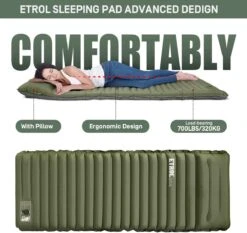 ETROL Camping Slaapmat-2-in-1 Zelfopblazende Kampeermat Met Kussen (78"x 28"), Lichtgewicht, Dik 4"compact Kussen, Geschikt Voor Zelfrijdende Reizen, Lekvrije, Waterdichte Tent 9 ETROL Camping Slaapmat-2-in-1 Zelfopblazende Kampeermat Met Kussen (78"x 28"), Lichtgewicht, Dik 4"compact Kussen, Geschikt Voor Zelfrijdende Reizen, Lekvrije, Waterdichte Tent -Buitenkampeer Winkel 1200x1132 2