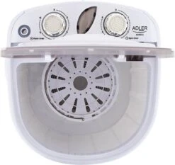 Adler AD8055 - Mini Wasmachine Met Centrifuge -Buitenkampeer Winkel 1200x1133