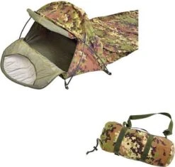 Defcon 5 Bivi Tent - Camo - 1 Persoons -Buitenkampeer Winkel 1200x1143 1