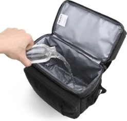 Koeltas Rugzak (28L) - Geschikt Voor 16 Blikjes - Lunchtas Voor Dames En Heren - Zwart -Buitenkampeer Winkel 1200x1148 2