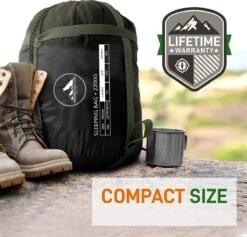 HikeMeister® Outdoor Survival Fishing Mummy Slaapzak 230 X 80 Cm -8°C -Buitenkampeer Winkel 1200x1152