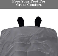 Meisterhome® Mummy Slaapzak - Kamperen - Antraciet - Ca. 220 X 75 Cm - Incl. Draagtas -Buitenkampeer Winkel 1200x1157 2