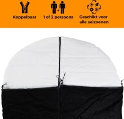 Deryan Cocoon Pop Up Tent - Slaapzak - Luchtbed - Luchtpomp - 4 Persoons - Zilver -Buitenkampeer Winkel 1200x1158 1
