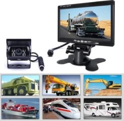 BrandWay Bedrade Achteruitrijcamera Set Met 7 Inch Scherm - Achteruitrij Camera Bedraad Voor Auto - Camper - Caravan - Vrachtwagen - Landbouw -Buitenkampeer Winkel 1200x1170 2