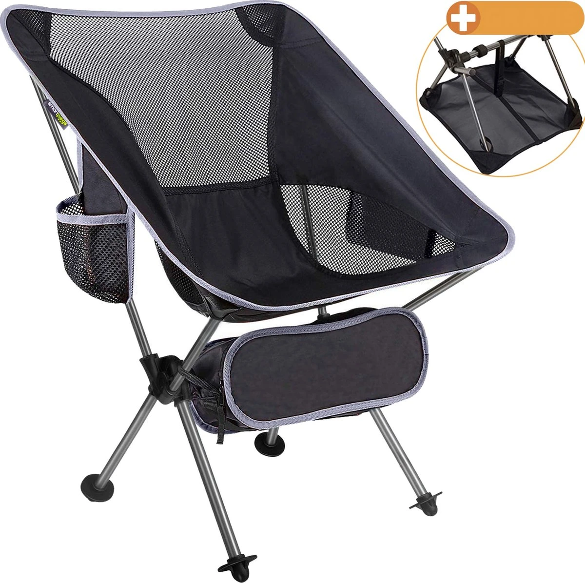 Smartpeas Camping Stoel Van Stevig 600D Polyester En Aluminium - Lichtgewicht En Opvouwbaar - Camping Gadget Inclusief Zijzakken +Plus: Strandmat & Draagtas 1 Smartpeas Camping Stoel Van Stevig 600D Polyester En Aluminium - Lichtgewicht En Opvouwbaar - Camping Gadget Inclusief Zijzakken +Plus: Strandmat & Draagtas