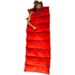 LOWLAND OUTDOOR® Donzen Slaapzak - Companion Economy - 210x80 Cm - Rood -Buitenkampeer Winkel 1200x1196 7