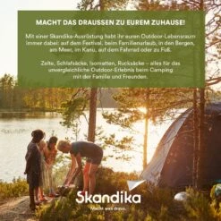 Skandika Kiruna LED-Lamp – Tentlampen – Campinglampen – Buiten Lantaarn – Buitenverlichting – Buiten Lamp - Retro Outdoor Camping Lamp Met Powerbank, Traploos Dimbaar, Draadloos, Oplaadbare Batterij, USB, Warm En Koud Wit, 75h Lichtduur – Groen -Buitenkampeer Winkel 1200x1200 1031