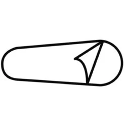 Travelsafe Cotton Inlet Mummy Slaapzak - Wit -Buitenkampeer Winkel 1200x1200 1106