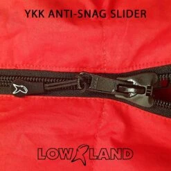 LOWLAND OUTDOOR® Donzen Slaapzak - Companion Economy - 210x80 Cm - Rood -Buitenkampeer Winkel 1200x1200 1110