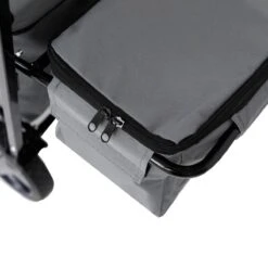 AREBOS Handwagen Vouwbare Dak Handwagen Vouwbare Trolley Uitrustingswagen Grijs -Buitenkampeer Winkel 1200x1200 1213