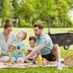 LifeGoods Bolderkar - Opvouwbaar - Draaibare Wielen - 2 Standen - 70KG Draagkracht - Grijs 15 LifeGoods Bolderkar - Opvouwbaar - Draaibare Wielen - 2 Standen - 70KG Draagkracht - Grijs -Buitenkampeer Winkel 1200x1200 1218